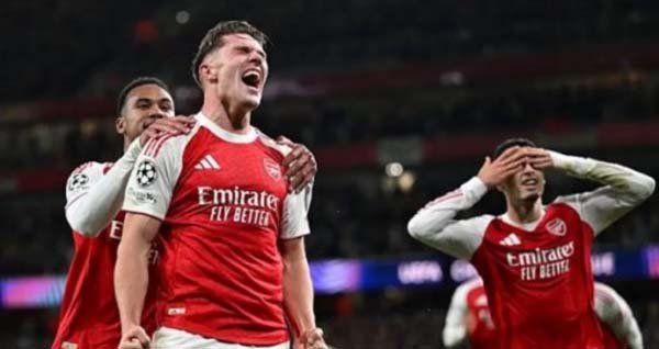 Arsenal beats Atletico Madrid to maintain perfect Champions League start