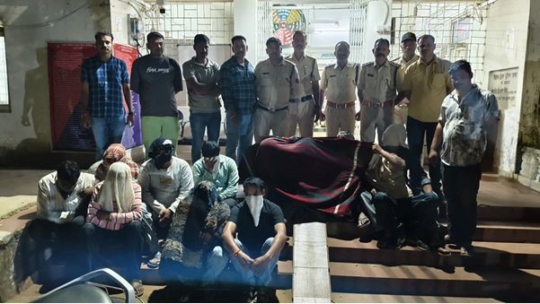 MP Police Tightens Net on Illegal Gambling During Diwali: Massive Crackdown Nets Rs 65.31 Lakh Cash, Crores in Assets