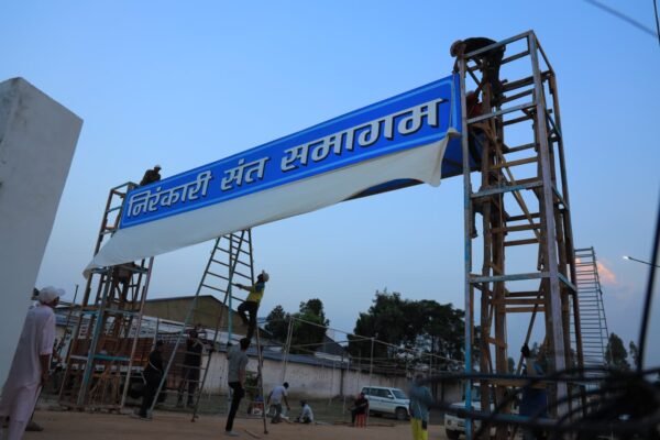 Divine City Rises: Nirankari Sant Samagam Preparations Nearing Climax